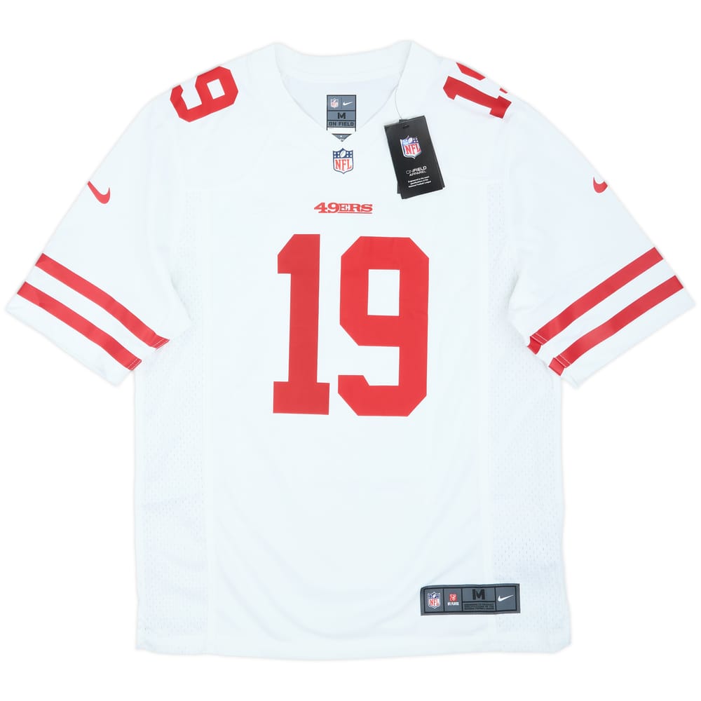 2019-21 San Francisco 49ers Samuel #19 Nike Game Away Jersey (M)