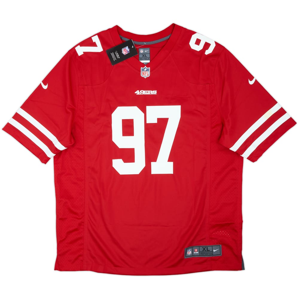 2019-21 San Francisco 49ers Bosa #97 Nike Game Home Jersey (XL)