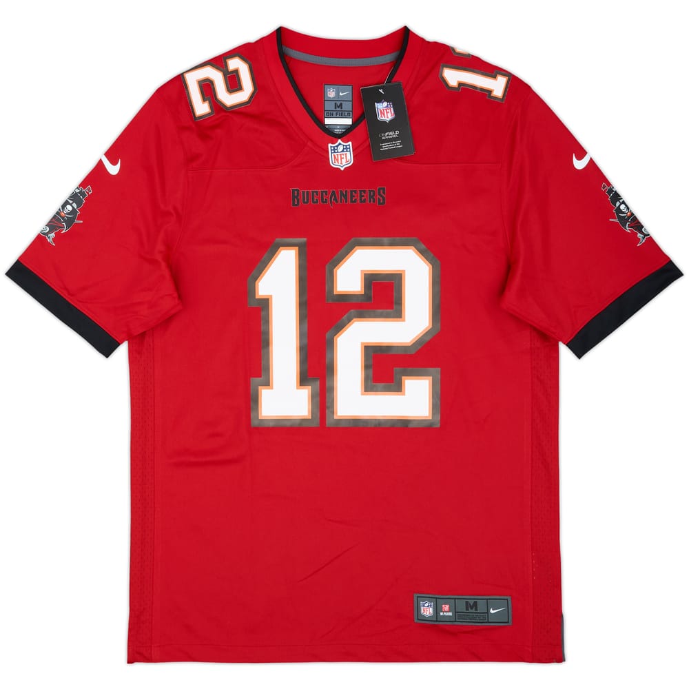 2020-22 Tampa Bay Buccaneers Brady #12 Nike Game Home Jersey (M)