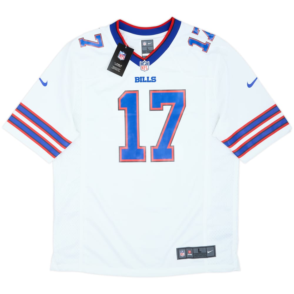 2018-25 Buffalo Bills Allen #17 Nike Game Away Jersey (L)