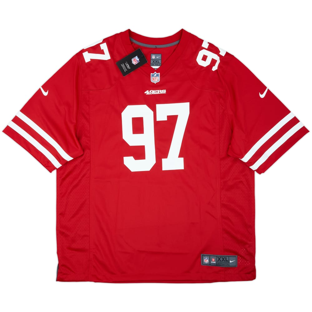 2019-21 San Francisco 49ers Bosa #97 Nike Game Home Jersey (XXL)