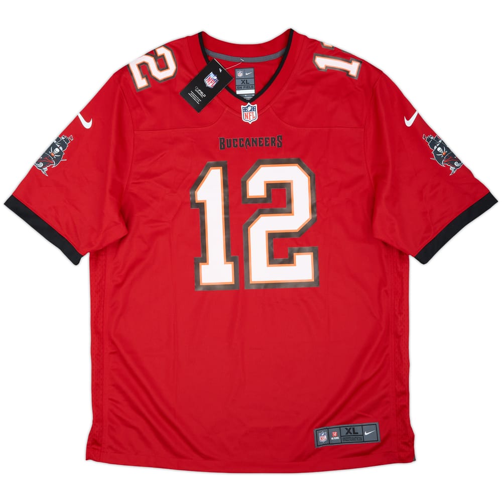 2020-22 Tampa Bay Buccaneers Brady #12 Nike Game Home Jersey (XL)