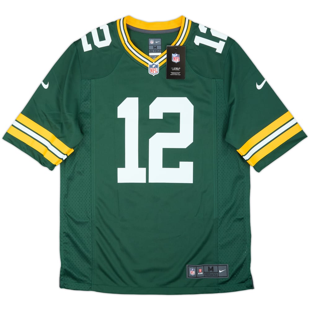 2012-22 Green Bay Packers Rodgers #12 Nike Game Home Jersey (M)