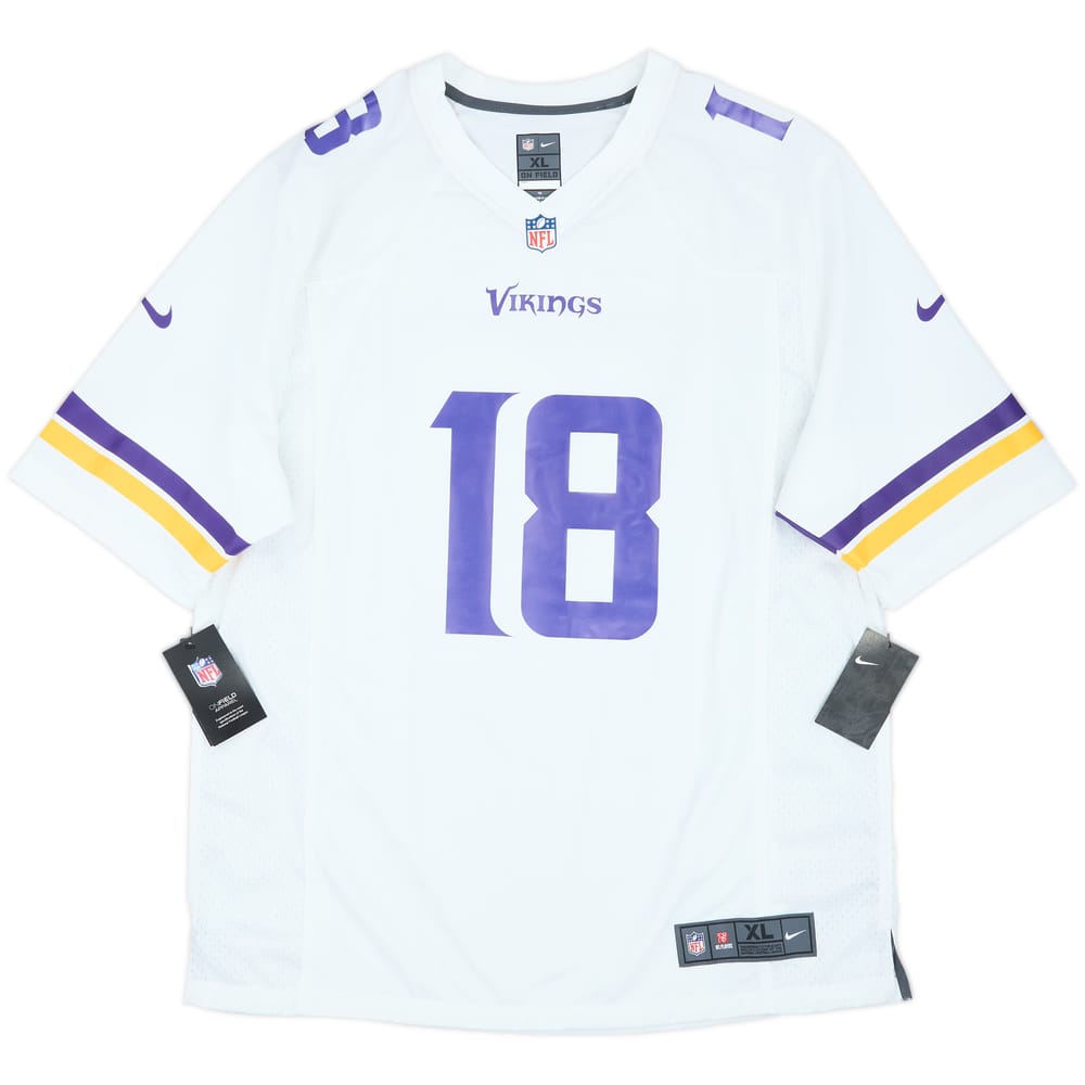 2020-25 Minnesota Vikings Jefferson #18 Nike Game Away Jersey (XL)