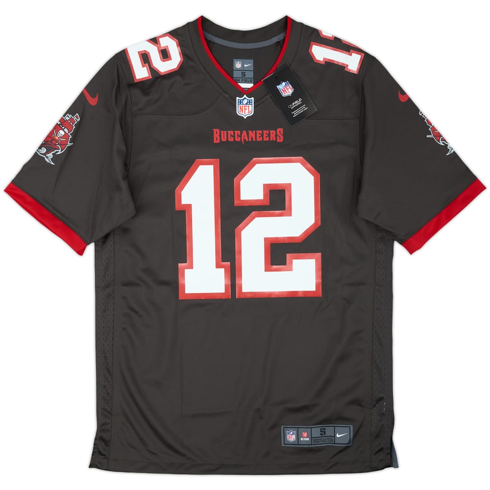 2020-22 Tampa Bay Buccaneers Brady #12 Nike Game Alternate Jersey (S)