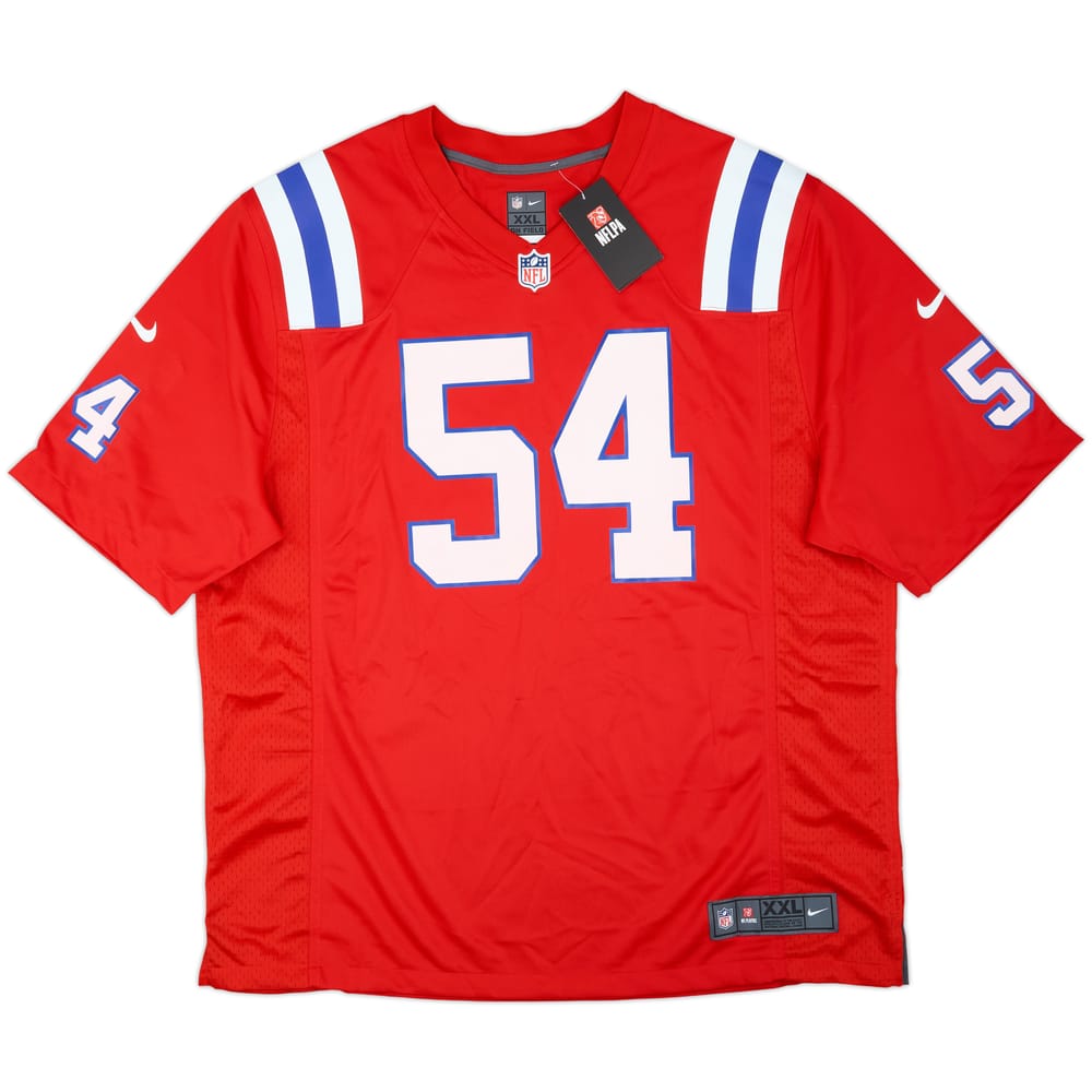 2020-21 New England Patriots Hightower #54 Nike Game Alternate Jersey (XXL)