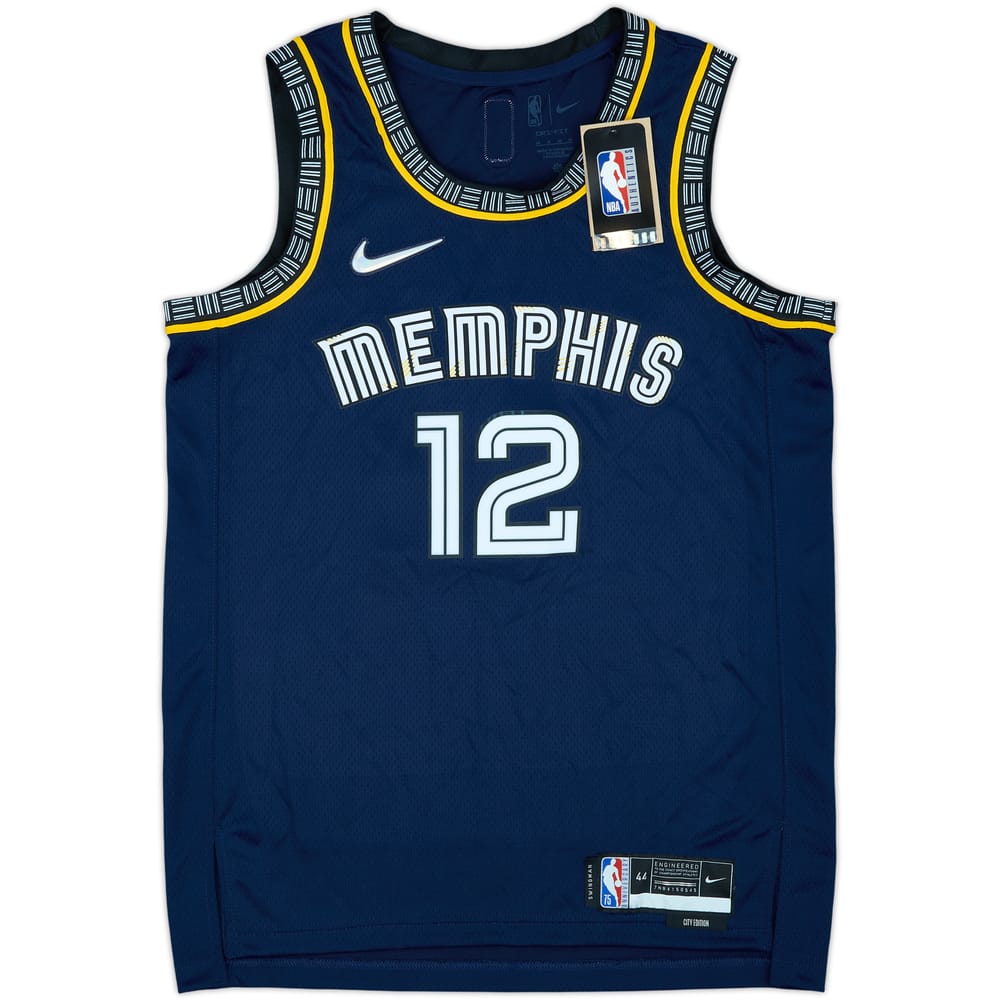 2021-22 Memphis Grizzlies Morant #12 Nike Swingman Alternate Jersey (M)