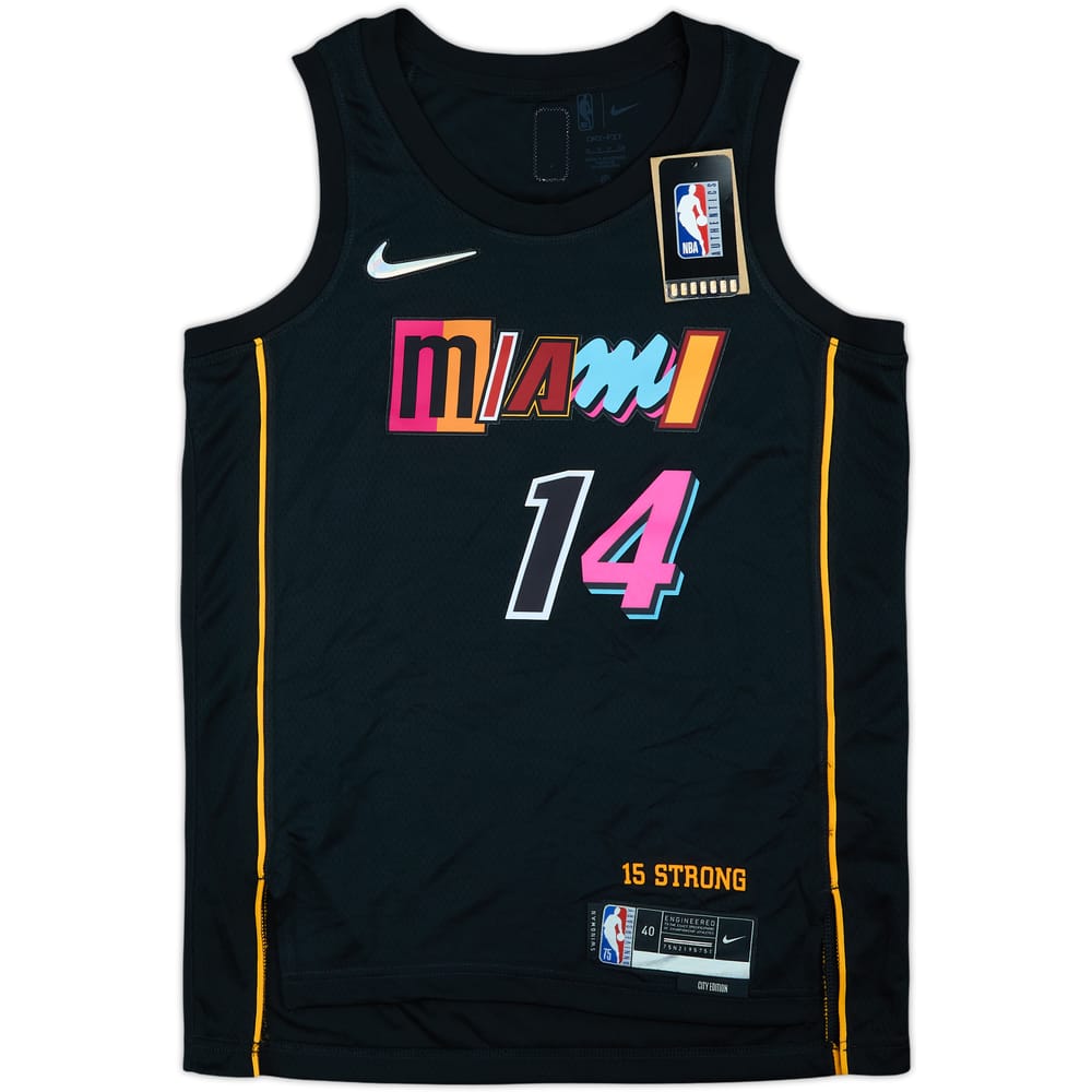 2021-22 Miami Heat Herro #14 Nike Swingman Alternate Jersey (S)