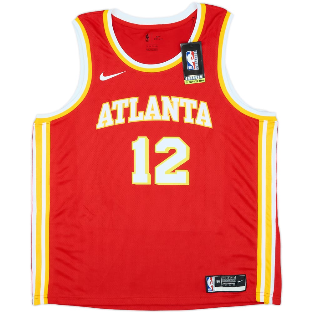 2020-25 Atlanta Hawks Hunter #12 Nike Swingman Away Jersey (XXL)