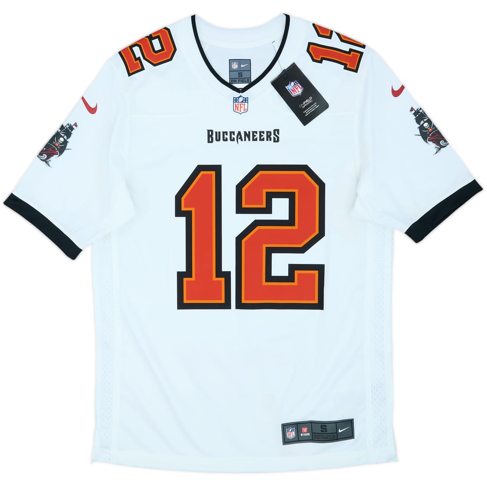 2020-22 Tampa Bay Buccaneers Brady #12 Nike Game Away Jersey (S)