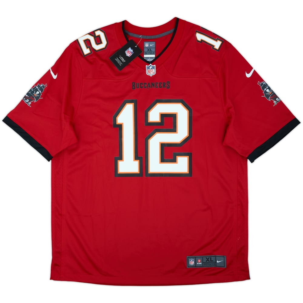 2020-22 Tampa Bay Buccaneers Brady #12 Nike Game Home Jersey (XL)