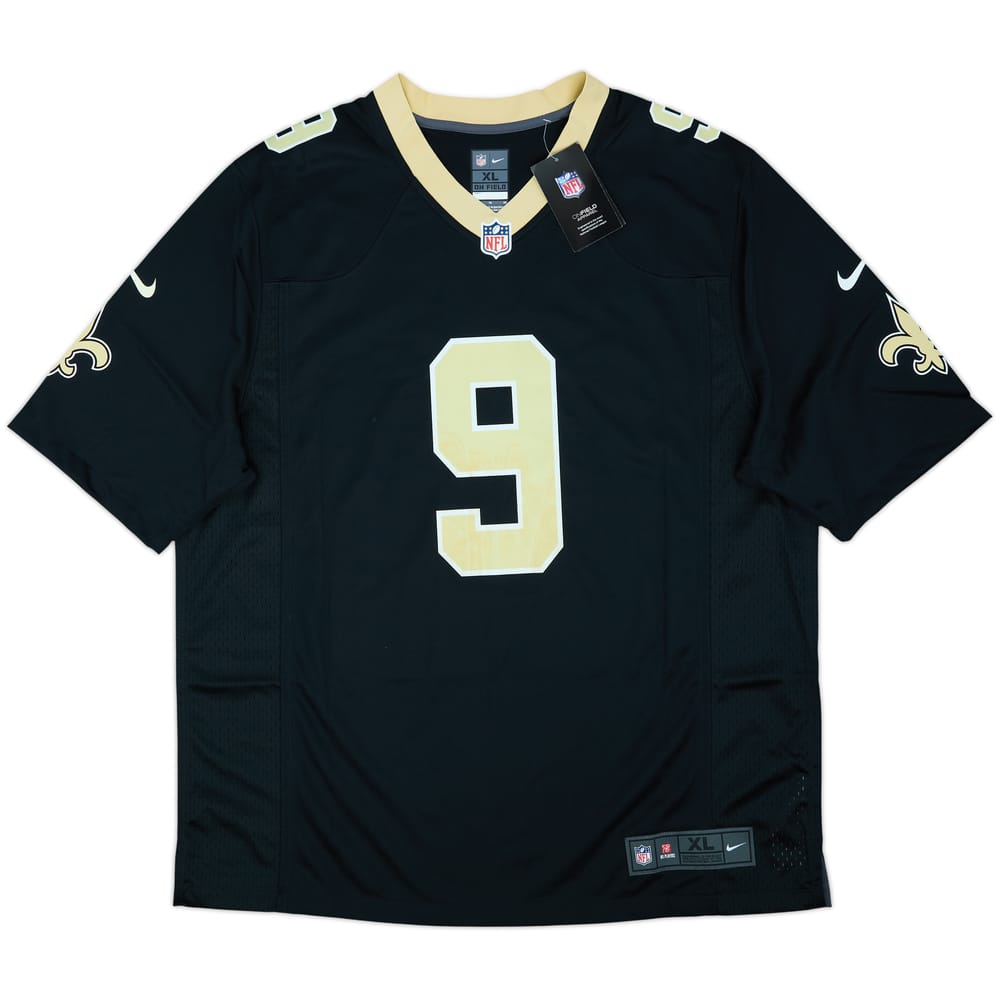 2012-20 New Orleans Saints Brees #9 Nike Game Home Jersey (XL)