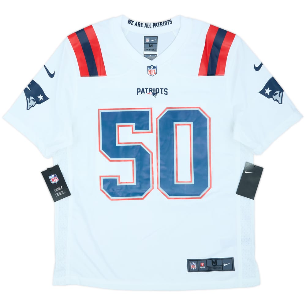 2020-21 New England Patriots Winovich #50 Nike Game Away Jersey (M)
