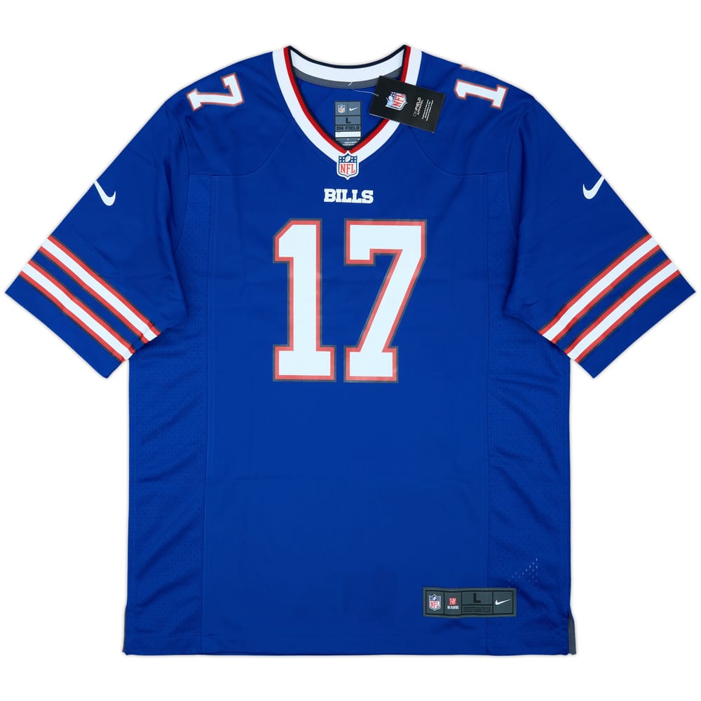 2018-25 Buffalo Bills Allen #17 Nike Game Home Jersey (L)