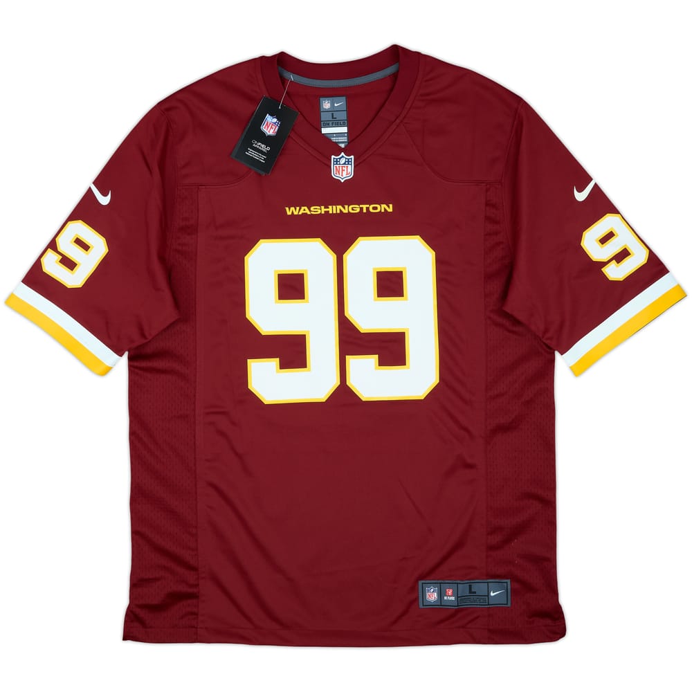 2020-21 Washington Football Team Young #99 Nike Game Home Jersey (L)