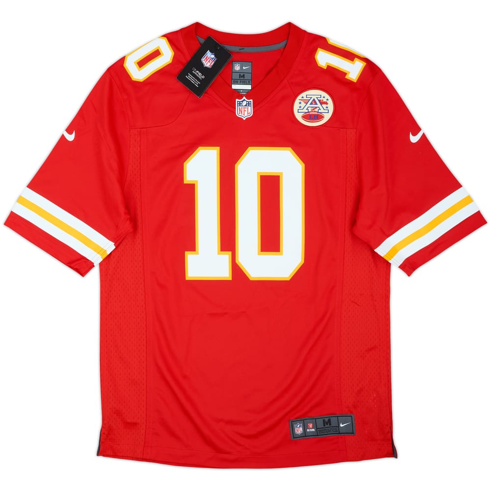 2016-21 Kansas City Chiefs Hill #10 Nike Game Home Jersey (M)