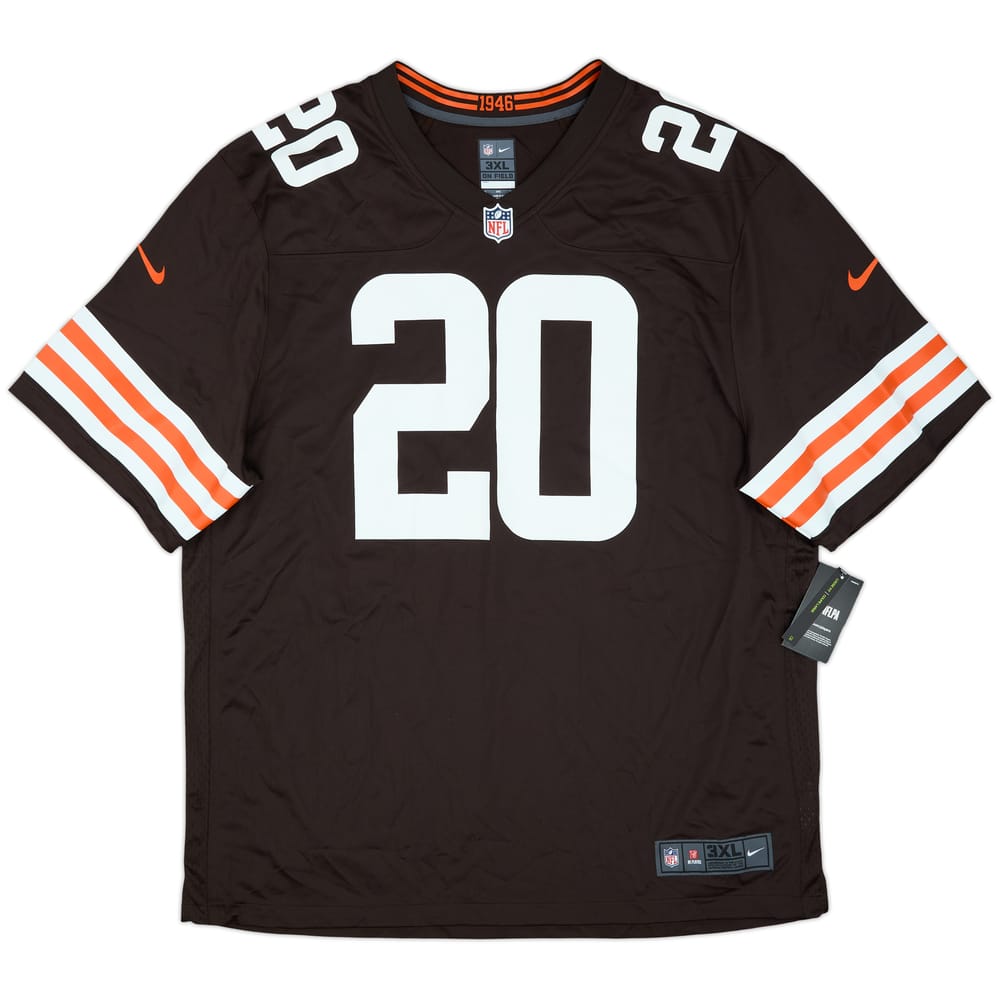 2021-25 Cleveland Browns Newsome II #20 Nike Game Home Jersey (3XL)