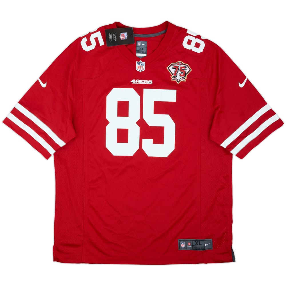 2021 San Francisco 49ers Kittle #85 Nike Game Home Jersey (XL)