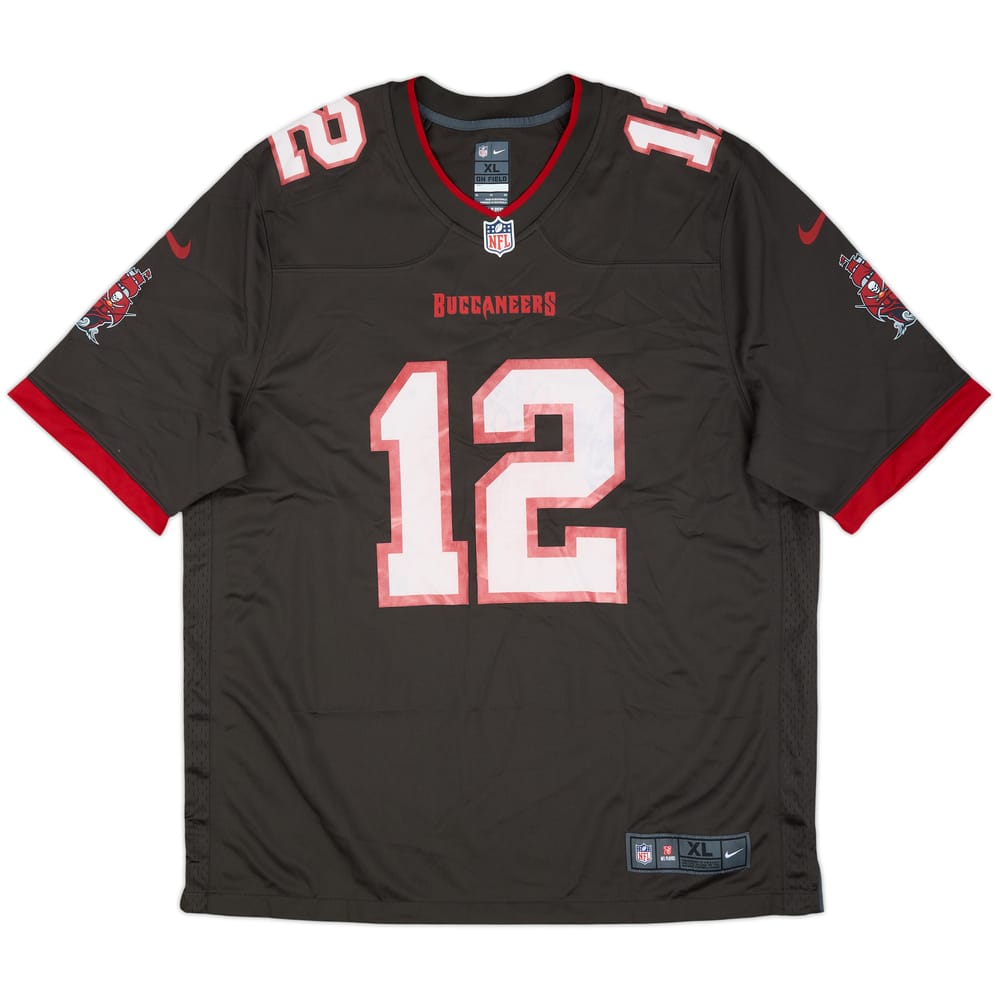 2020-22 Tampa Bay Buccaneers Brady #12 Nike Game Alternate Jersey (XL)
