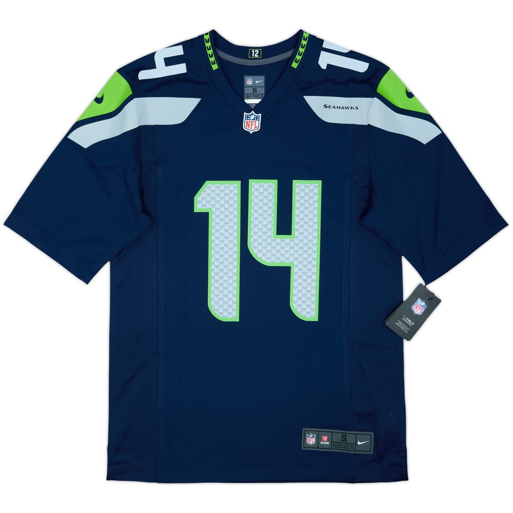 2019-24 Seattle Seahawks Metcalf #14 Nike Game Home Jersey (S)