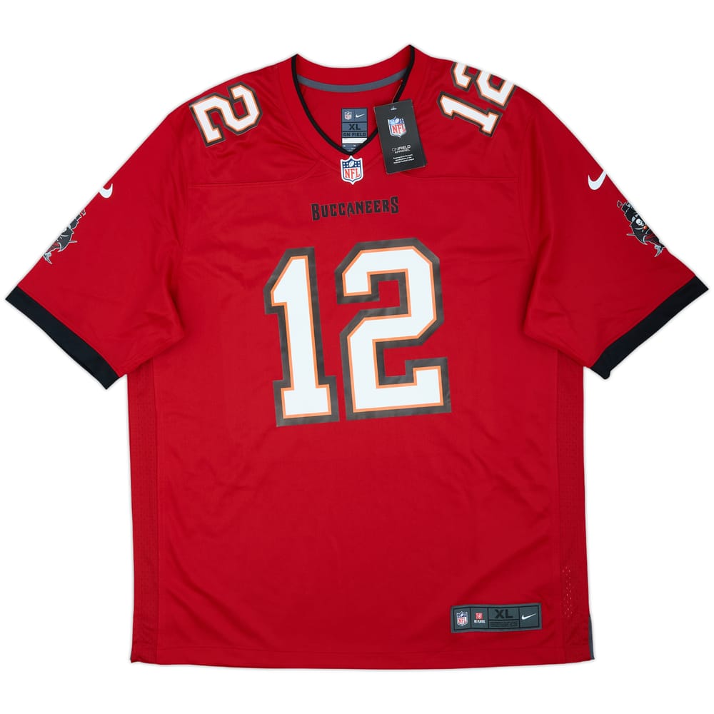 2020-22 Tampa Bay Buccaneers Brady #12 Nike Game Home Jersey (XL)
