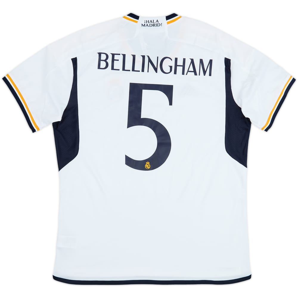 2023-24 Real Madrid Home Shirt Bellingham #5 (XL)