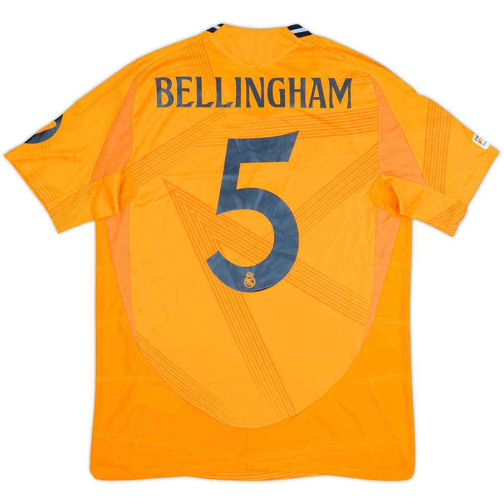 2024-25 Real Madrid Authentic Away Shirt Bellingham #5 (L)