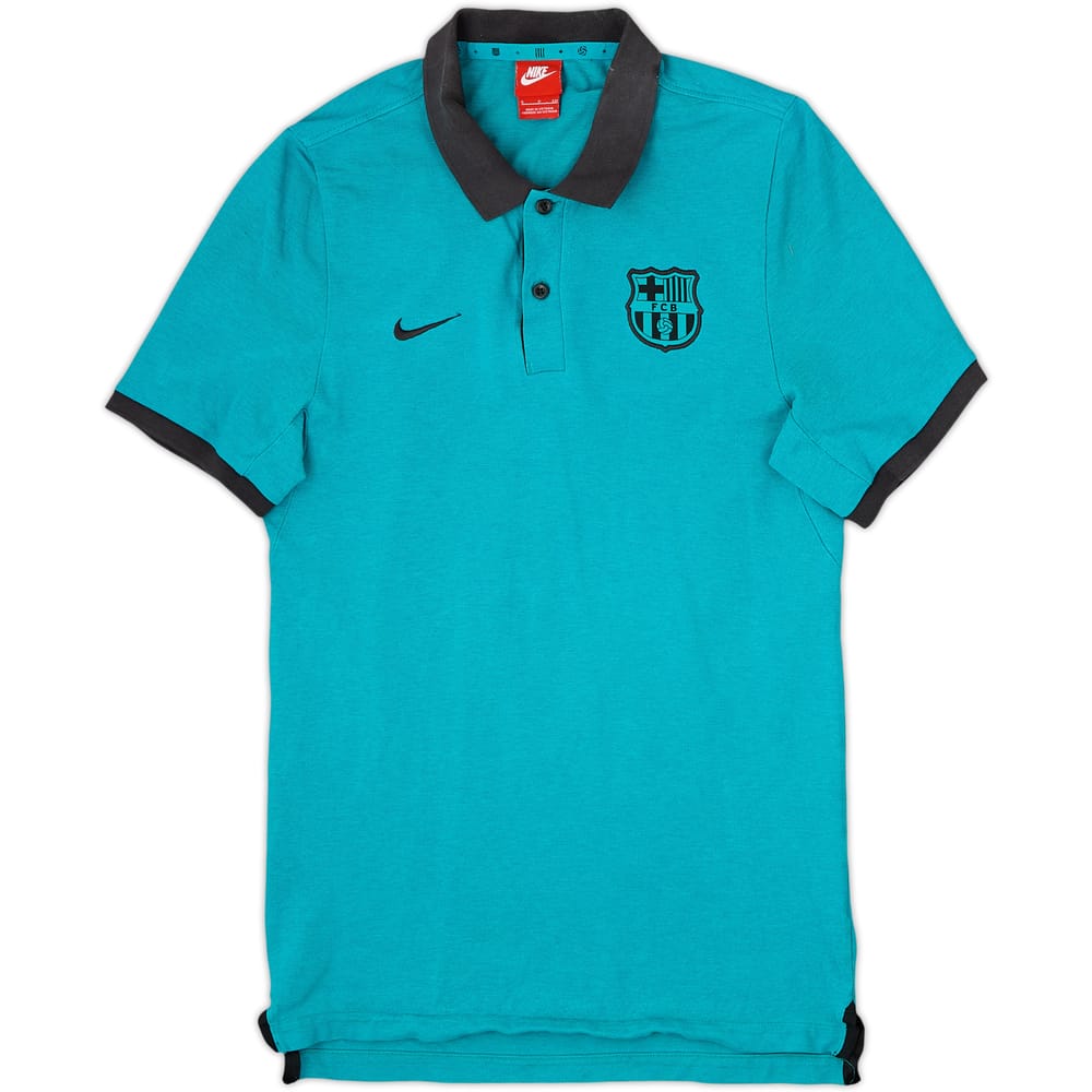 2016-17 Barcelona Nike Polo Shirt - 6/10 - (S)