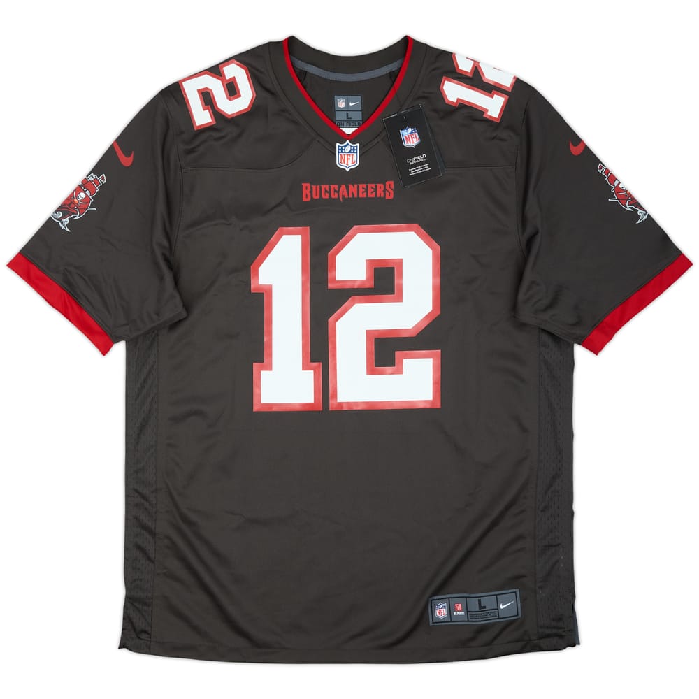 2020-22 Tampa Bay Buccaneers Brady #12 Nike Game Alternate Jersey (L)