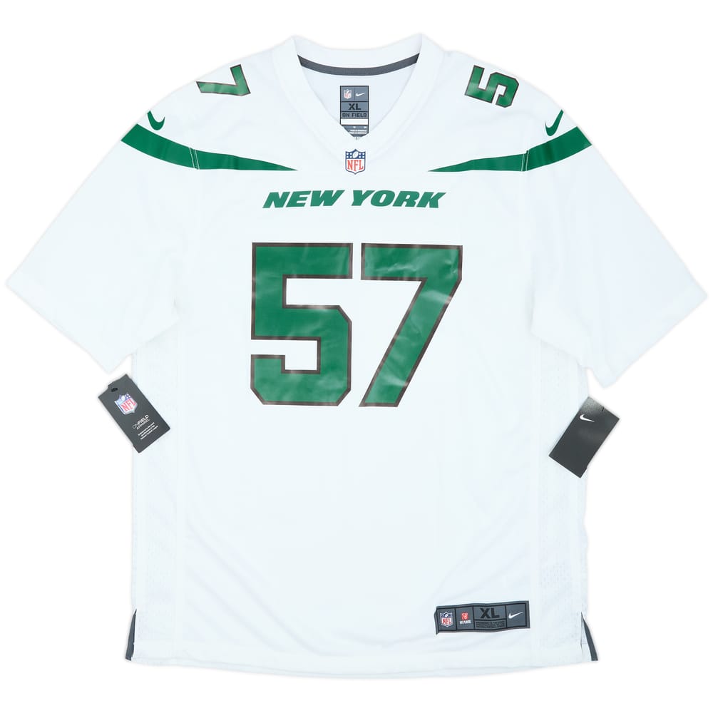 2019-23 New York Jets Mosley #57 Nike Game Away Jersey (XL)