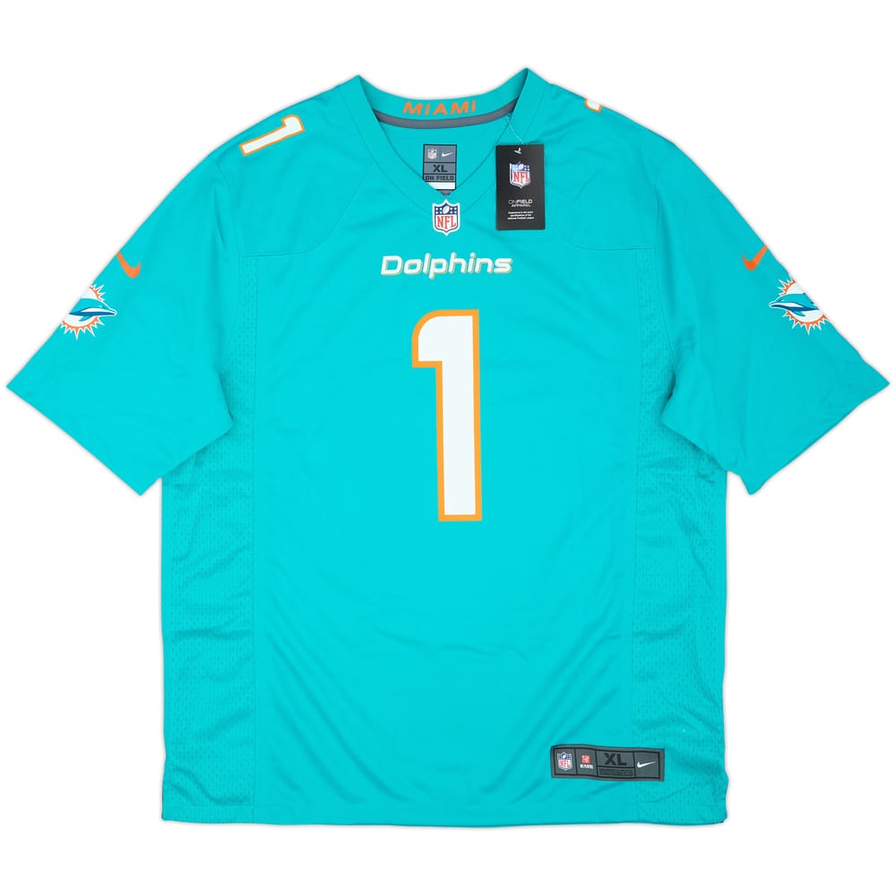 2020-25 Miami Dolphins Tagovailoa #1 Nike Game Home Jersey (XL)