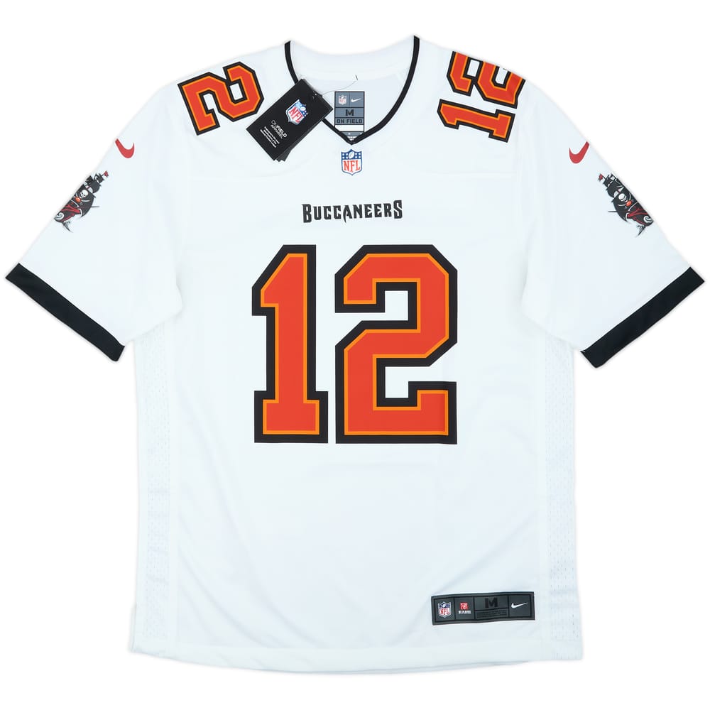2020-22 Tampa Bay Buccaneers Brady #12 Nike Game Away Jersey (M)