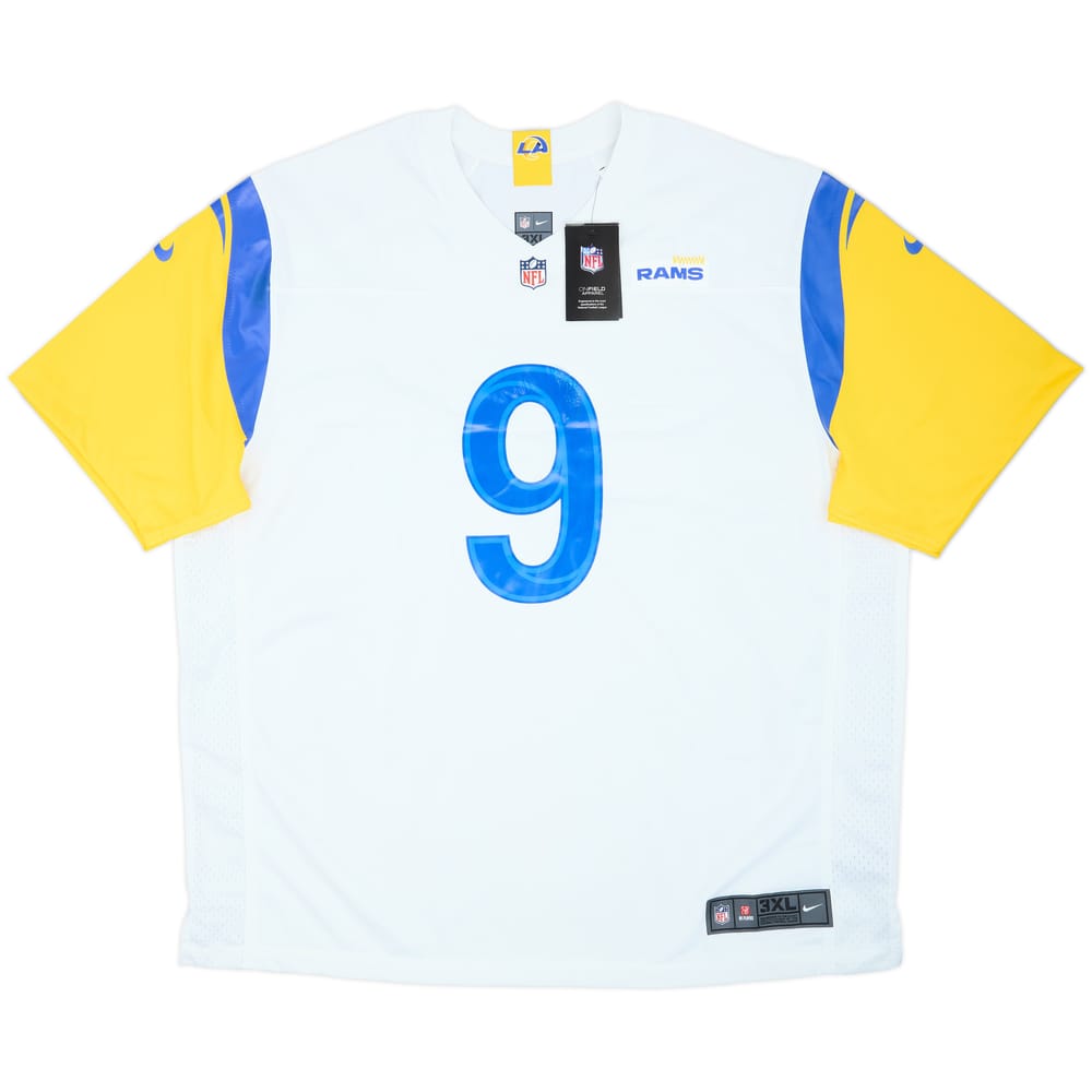 2021-25 LA Rams Stafford #9 Nike Game Away Jersey (3XL)