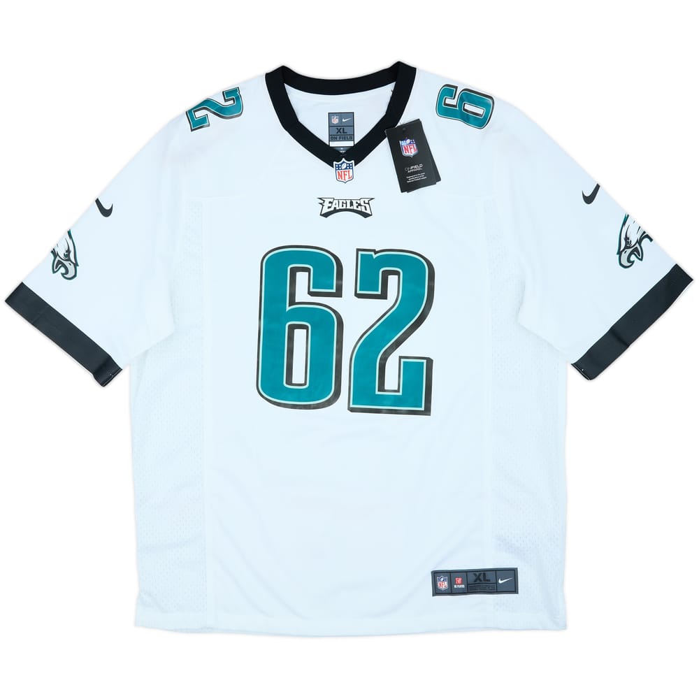 2012-23 Philadelphia Eagles Kelce #62 Nike Game Away Jersey (XL)