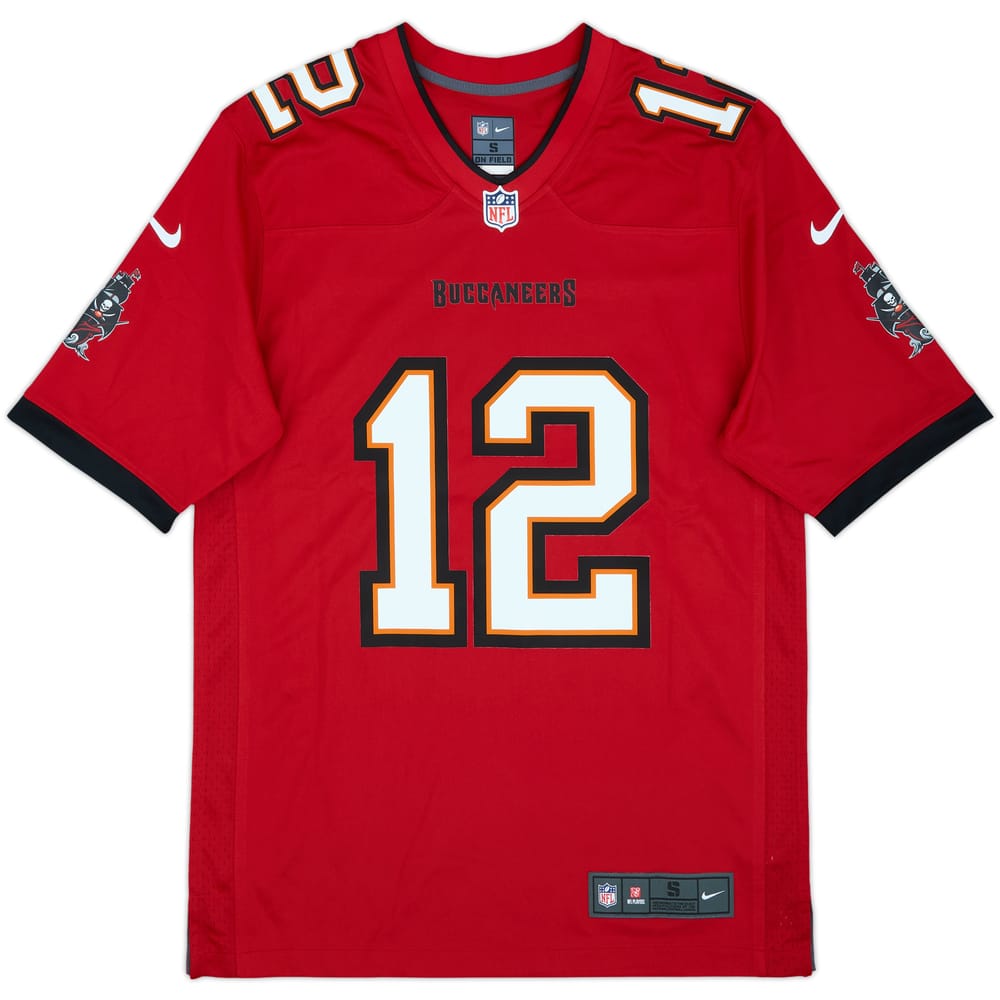 2020-22 Tampa Bay Buccaneers Brady #12 Nike Game Home Jersey (S)