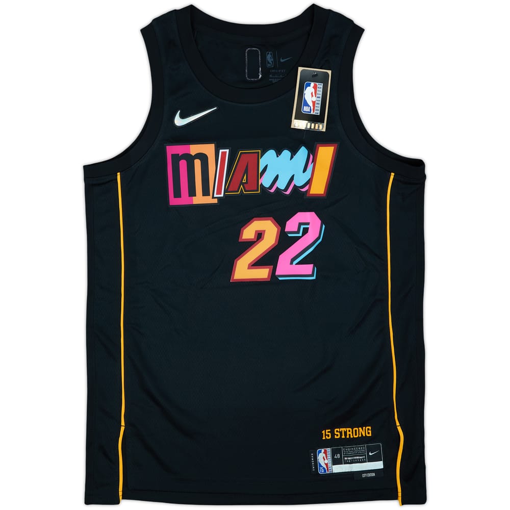 2021-22 Miami Heat Butler #22 Nike Swingman Alternate Jersey (L)