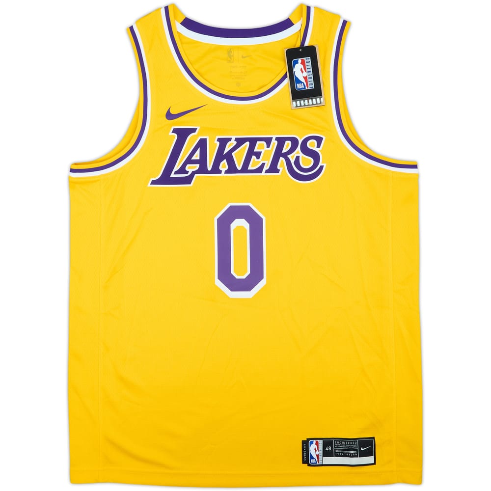 2022-23 LA Lakers Westbrook #0 Nike Swingman Away Jersey (L)