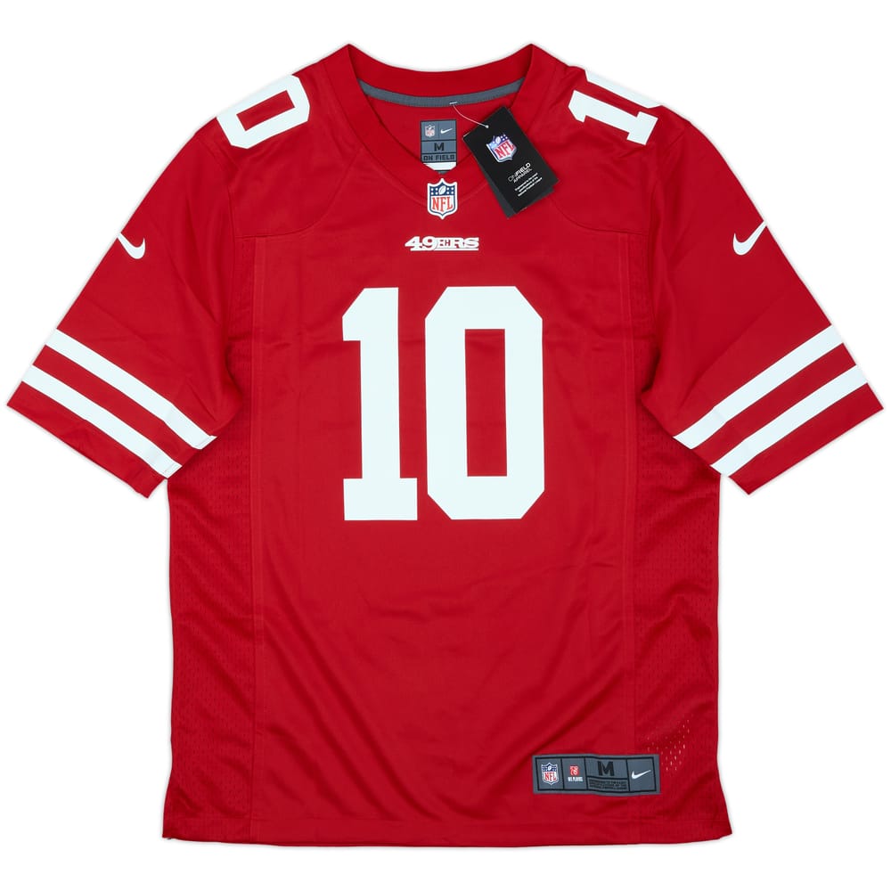 2017-21 San Francisco 49ers Garoppolo #10 Nike Game Home Jersey (M)