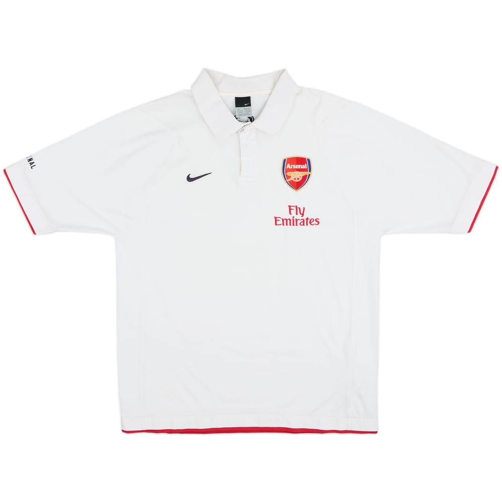 2006-07 Arsenal Nike Polo Shirt - 8/10 - (L)