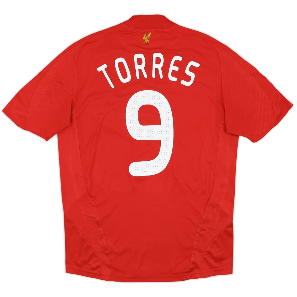 2008-10 Liverpool Home Shirt Torres #9 - 5/10 - (M)