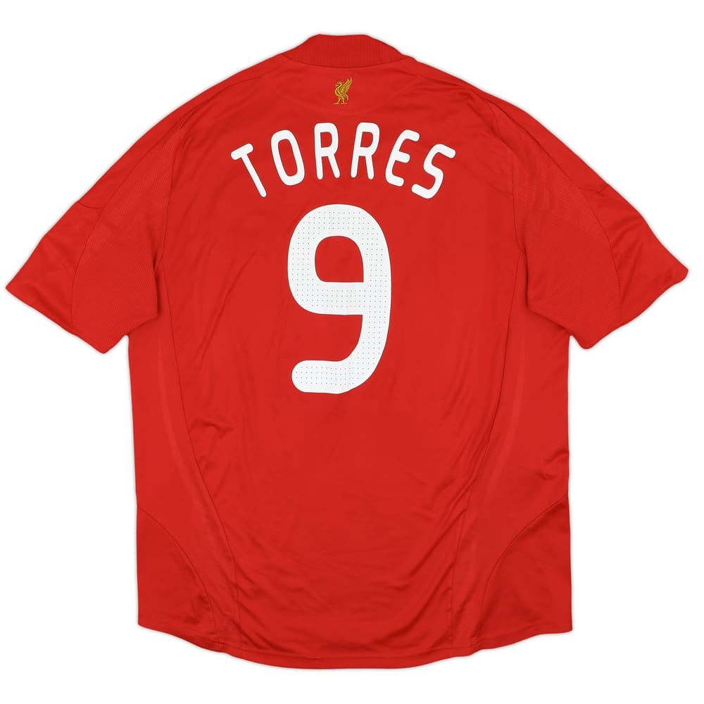 2008-10 Liverpool Home Shirt Torres #9 - 5/10 - (XL)