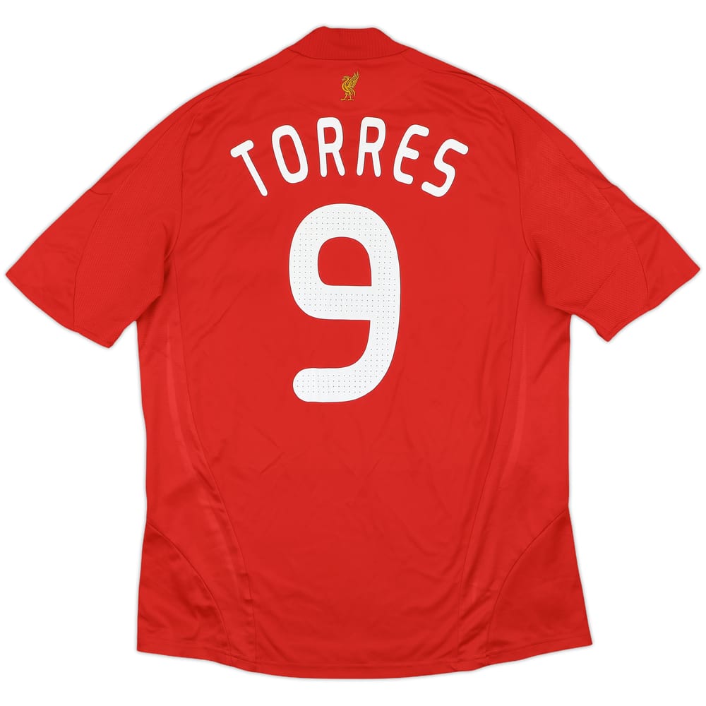 2008-10 Liverpool Home Shirt Torres #9 - 5/10 - (L)