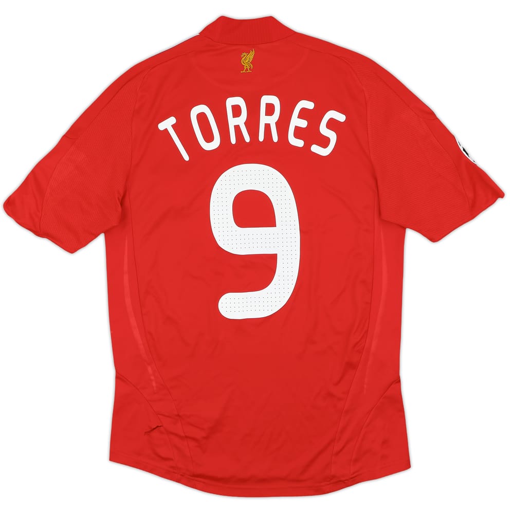 2008-10 Liverpool Home Shirt Torres #9 - 4/10 - (S)
