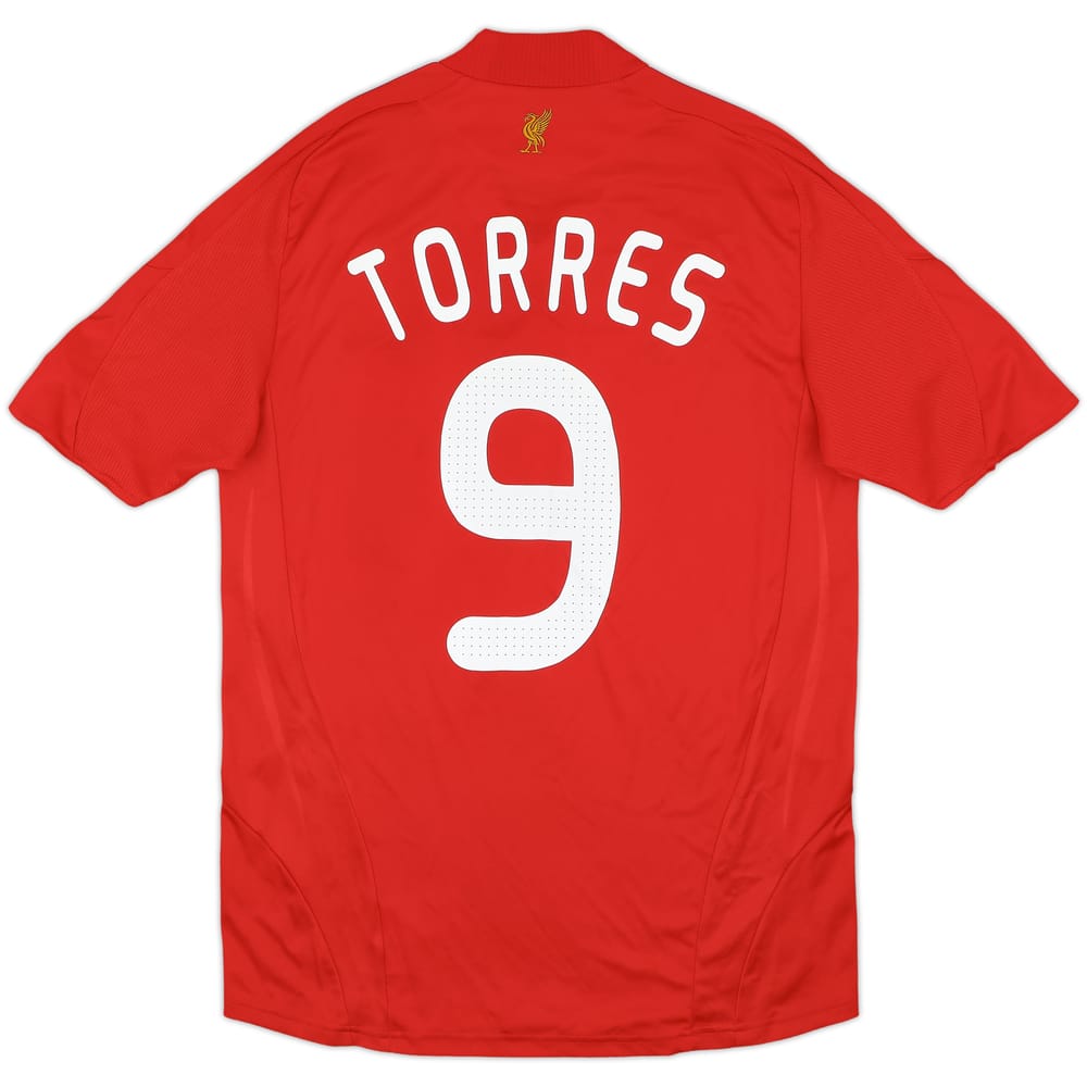2008-10 Liverpool Home Shirt Torres #9 - 6/10 - (M)