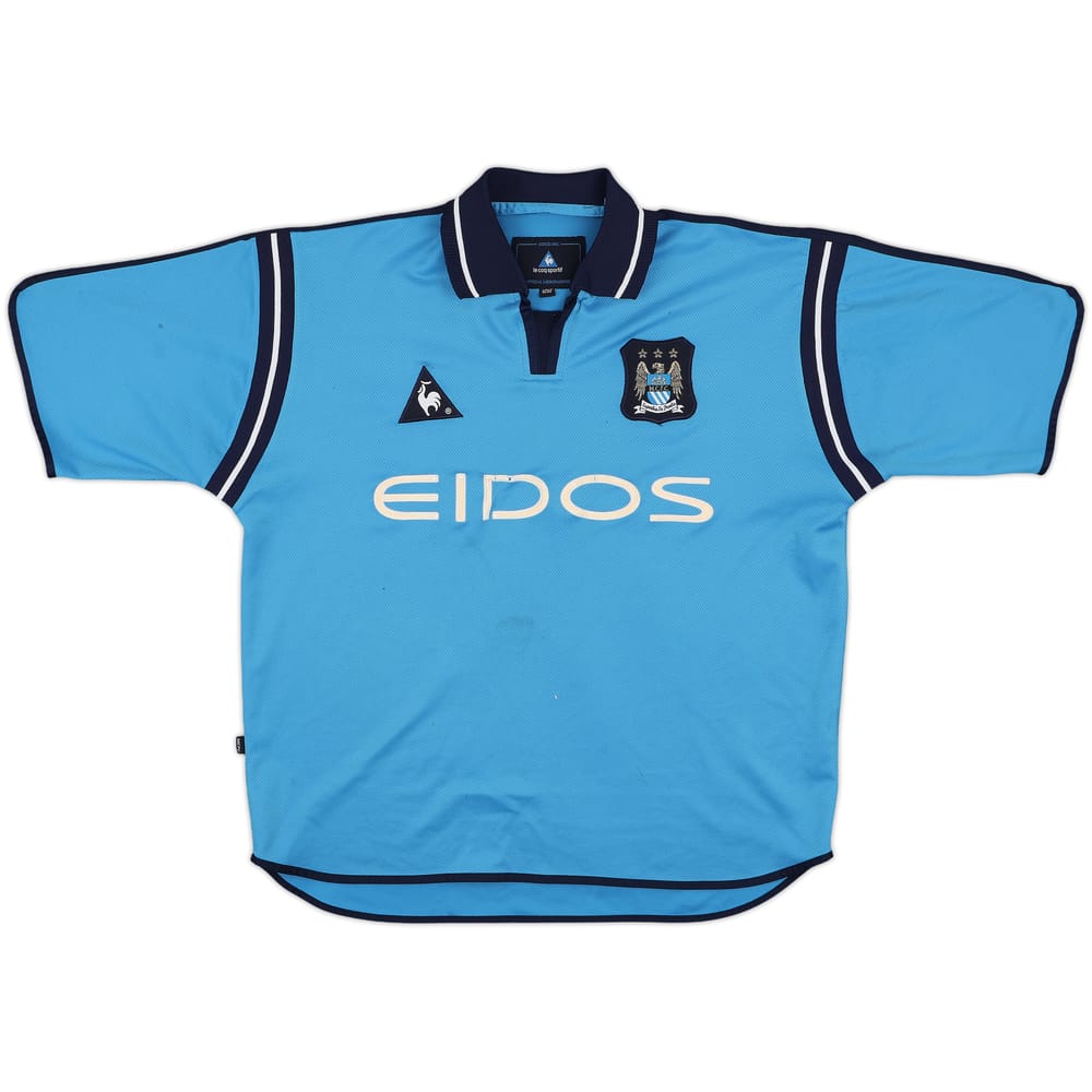 2001-02 Manchester City Home Shirt - 6/10 - (L)