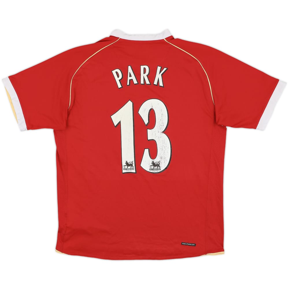 2006-07 Manchester United Home Shirt Park #13 - 5/10 - (M)