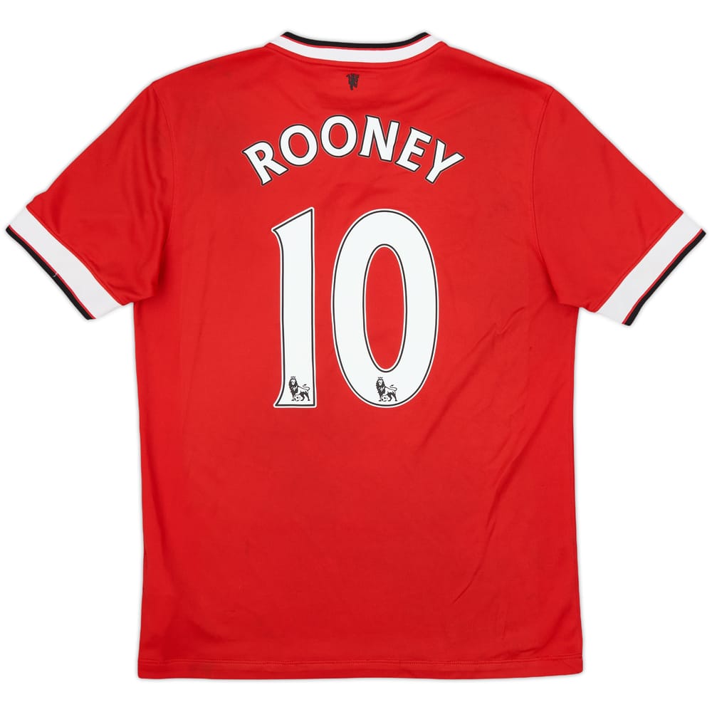 2014-15 Manchester United Home Shirt Rooney #10 - 6/10 - (M)