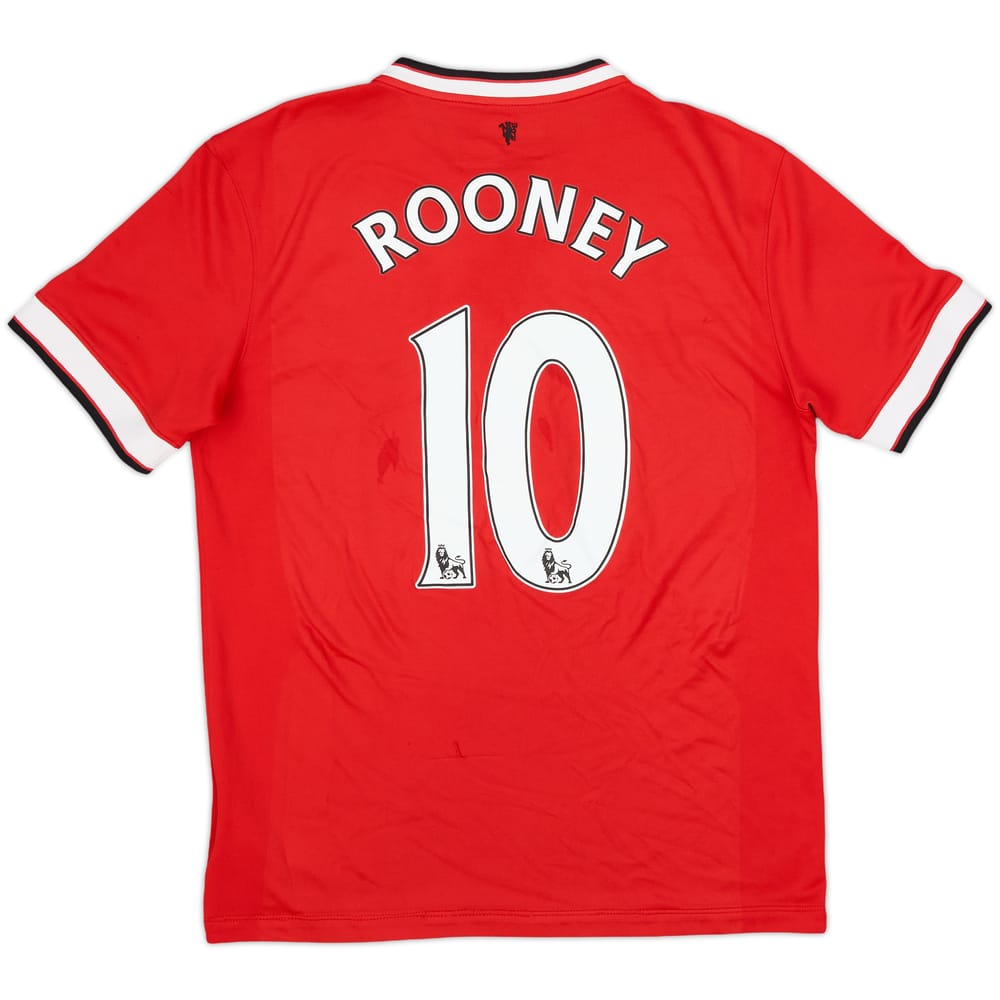 2014-15 Manchester United Home Shirt Rooney #10 - 6/10 - (M)