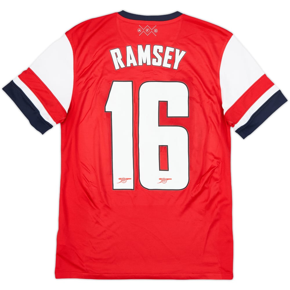 2012-14 Arsenal Home Shirt Ramsey #16 - 5/10 - (S)