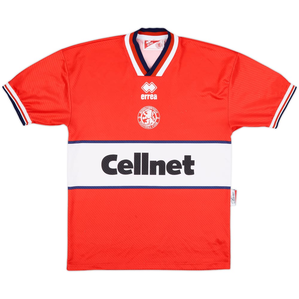 1997-98 Middlesbrough Home Shirt - 8/10 - (M)
